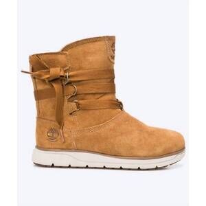 NEW TIMBERLAND women's leighland pull boots in brown